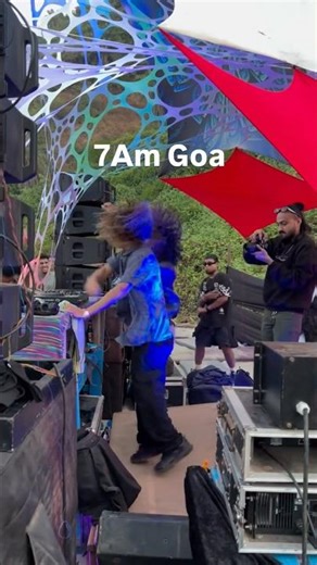 7 Am Goa #psytrance #goaparty #goatrance #youtubeshorts #trippyvibes #goa