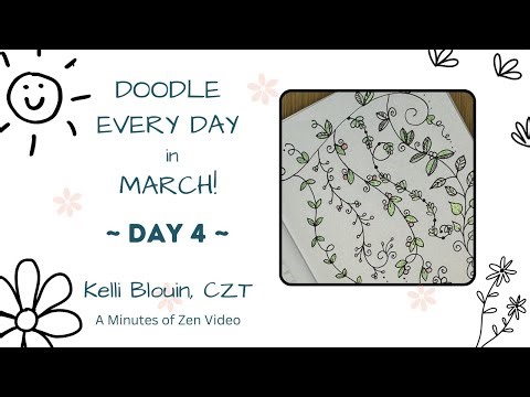 Doodle a Day! March Challenge! Day 4.