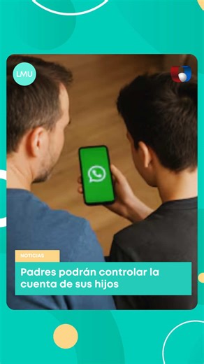 👆🏻💬 WhatsApp habilitará cuentas para menores 📲 Las cuentas serán creadas y administradas exclusivamente por los padres o tutores, y estarán vinculadas a la propia aplicación del adulto responsable. Desde allí podrán leer mensajes, controlar los grupos y gestionar otras funciones. 📌 La medida ya rige en Estados Unidos, Reino Unido, Australia y Canadá. #Unicanal #LaMañanadeUnicanal