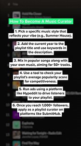 Master the art of playlist curation! Grow your playlist with expert tips from John with 13 Million Spotify streams: choose a theme, add popular songs, and drive listeners with targeted ads. Learn more on Hypeddit! Visit John Gold's YouTube for FREE tips and explore Spotify Growth Switch to grow your streams fast! Link below👇 Spotify Growth Switch https://hypeddit.krtra.com/t/mCg6i4QR9KoQ Hypeddit https://hypeddit.krtra.com/t/uMFf1Kp5EJa4 #SpotifyGrowth #IndieMusicPromo #PlaylistCurator | Hypedd