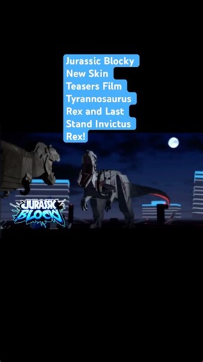 Jurassic Blocky New Skin Teasers! #jurassicblocky #viral #roblox #rblx #dinosaur #goviral #gaming
