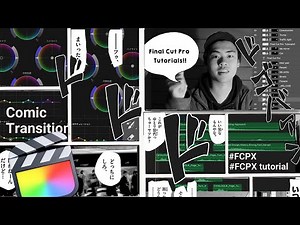 Comic Transition in FCPX tutorial!
