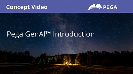 Pega GenAI introduction | Pega Academy