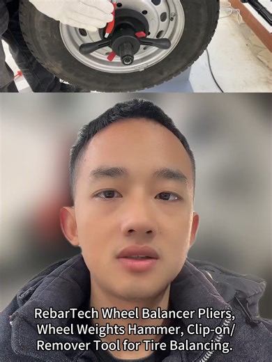 RebarTech Wheel Balancer Pliers: Tire Balancing Made Easy