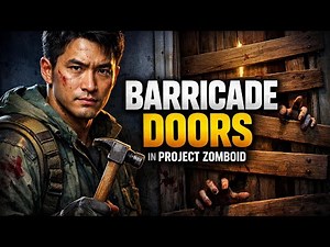 How to BARRICADE DOORS in Project Zomboid (Step by Step)