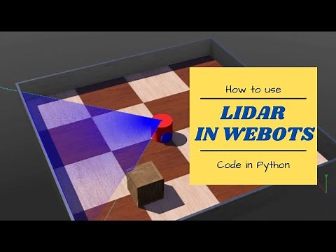 How to use Lidars in Webots? // Webots Lidar Code in Python Tutorial