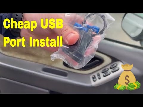 USB power ports in Ford Escape: How to swap your 12v plug to a USB power hub