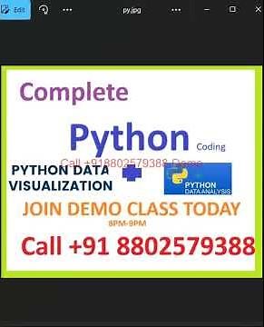 Python Demo Class – Fast & Easy Learning #python #techskills #developer