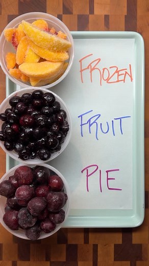 Benjamin Delwiche on Instagram: "How to Make Pie with Frozen Fruit Blueberry Pie (yield: 1 9-inch pie) 1 batch pie dough (recipe in the comments) 2 lb (908g) frozen blueberries (I like a combo of blueberries and wild blueberries) 3/4 cup (170g) liquid from thawing blueberries + water 3/4 cup (150g) sugar, divided 1/4 cup (57g) water 1/4 cup (36g) cornstarch 1/2 tsp (3g) fine salt 1/4 tsp cinnamon 1 tbsp (14g) lemon juice 1. Thaw the blueberries in the fridge overnight or for 1-2 hours in a low o