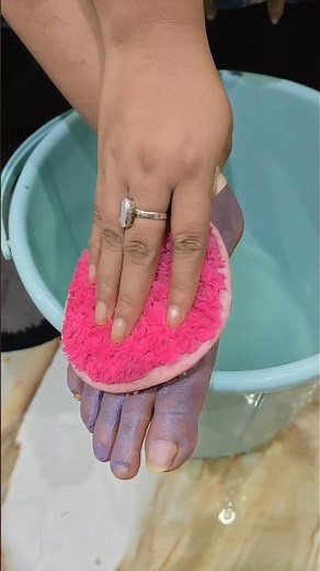 DIY | Salon like Pedicure Foot Care at home🦶,step by step guide #feet #pedicure#ytshorts#trending