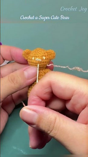 How to Crochet a Cute Teddy Bear