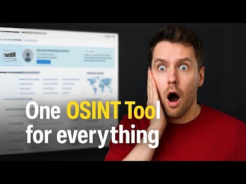 STOP SEARCHING: This Is The ONE Secret OSINT Tool For Everything ! OSINT Tools