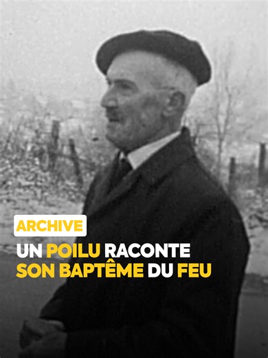 Archive : Quand un poilu racontait son premier échange de feu avec les Allemands.