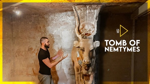 Tomb Of The Man That Saved Ancient Egypt: Nemtymes/ Netcherouymes at Saqqara (Documentary Clip)