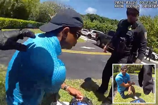 Tiger Woods DUI arrest bodycam footage reveals his incredibly mundane excuse for rollover crash