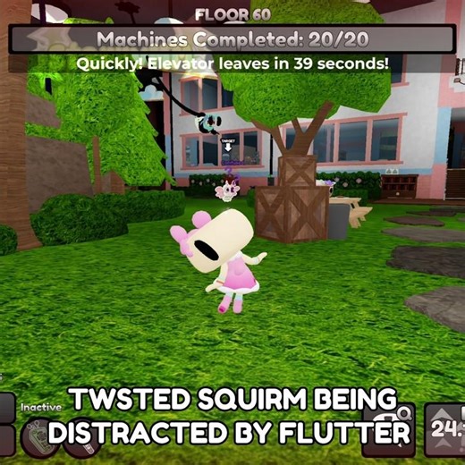 FLUTTER DISTRACTING TWISTED SQUIRM IN DANDY'S WORLD