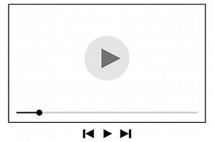 Premium Vector | Vlog video frame sticker design