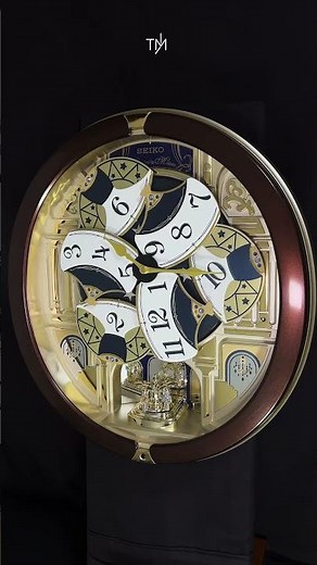 Seiko QXM541BRH "2014 Special Collector's Edition" Melodies in Motion Musical Karakuri Clock