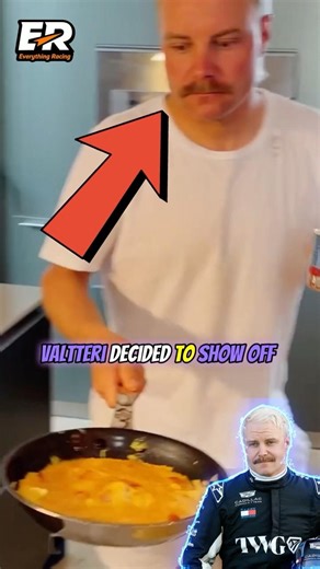 Bottas Tried Showing Off… But The Omelet Said NO #valtteribottas #f1shorts #f1