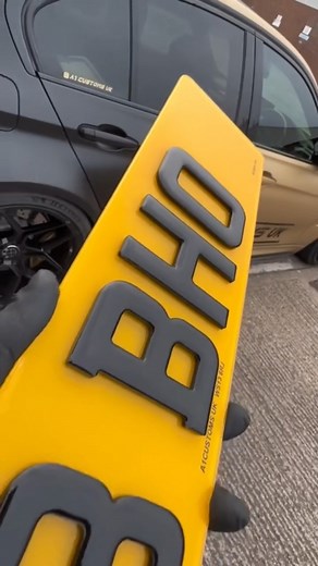 4D Gel Number Plate #4dgel