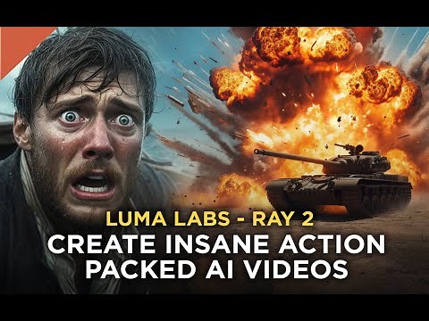 Luma Labs Ray 2 - Create INSANE Action Packed AI Videos!
