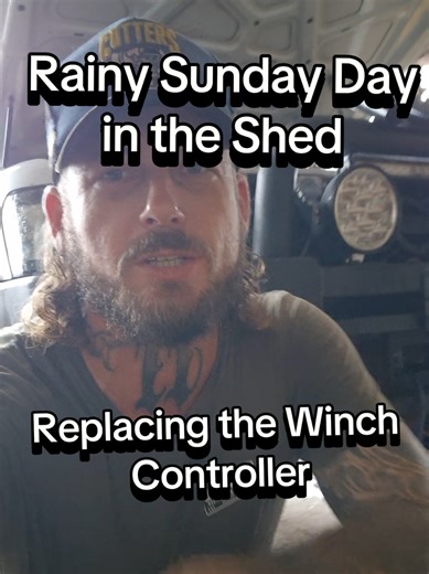 Quick shed job sunday… Pulled the winch out serviced, greased it and fitted a wireless controller. Now I’m wondering why I didn’t do this sooner. Who’s running a wireless winch controller and who still prefers the wired one? #patrolguy #4wd #offroad #winch #nissanpatrol
