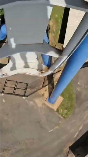 INSANE Inverted Roller Coaster AFTERBURN at Carowinds POV