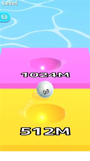 SMALLEST BALL 😱⚪ | 2 White Reached Highest Tile | Ball Run Infinity #shorts