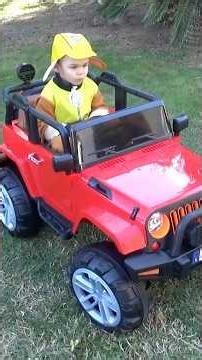 PAW Patrol is off to test-drive the new jeep! 🚙💨