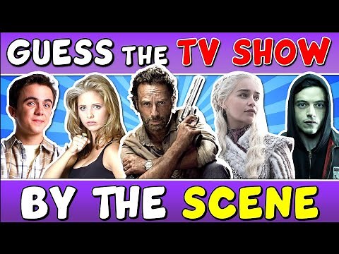 Guess The "TV SHOW BY THE SCENE" QUIZ! 📺 🔉| CHALLENGE/ TRIVIA