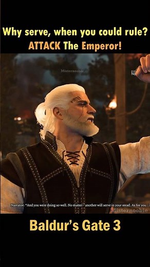 Why Serve When You Can Rule? 👑baldursgate3 #bg3