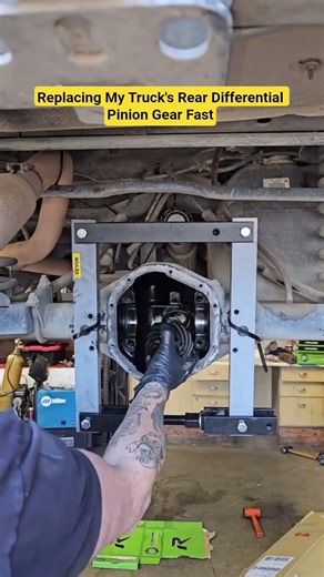 Replacing My Truck's Rear Differential Pinion Gear Fast