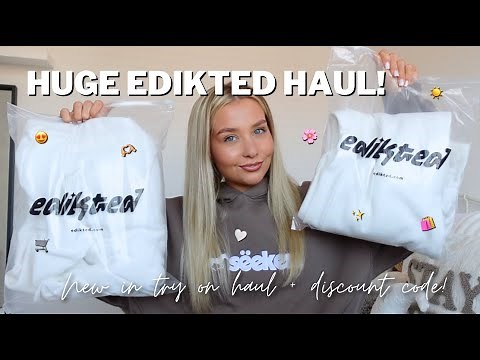 HUGE NEW IN EDIKTED HAUL! Spring & Summer @edikted try on haul! 🌸🏝