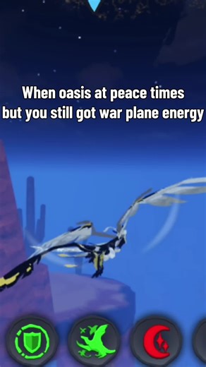 Oasis is one them crazy days don’t it#cos #creaturesofsonaria #plane #war #why