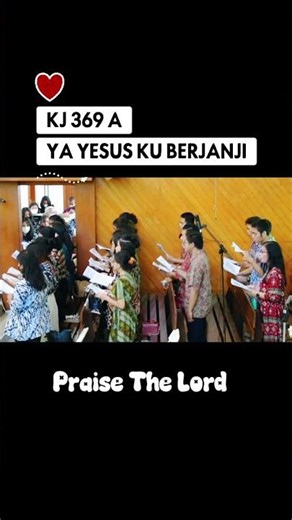 KJ 369 A "O JESUS, I HAVE PROMISED" - GPIB Pancaran Kasih Depok Congregation #praiseandworship
