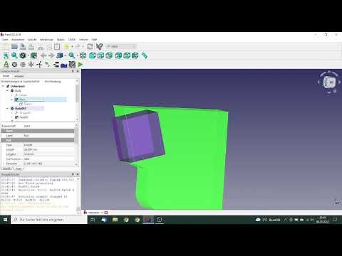 Freecad CfdOF Tutorial #8: Simulation of a flow with 2 Phasis