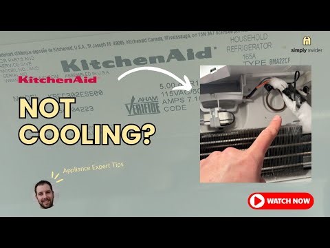 KitchenAid Fridge Not Cooling? 5 Fixes (80% Success!)