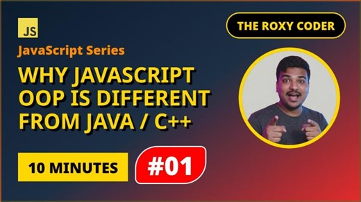 Why JavaScript OOP is Different from Java C++ | Prototype vs Class Explained #1 | Tapas Sahoo