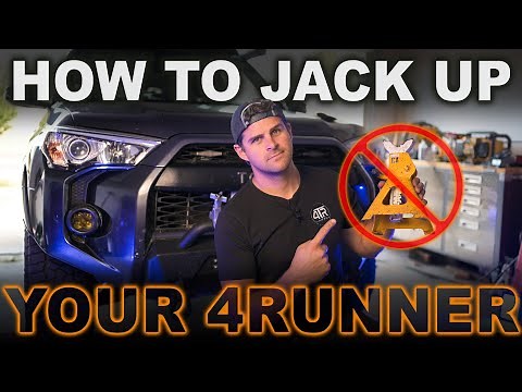 How To Jack Up Your 4Runner Safely