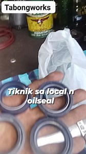 #Tiknik sa #local m #oilseal | tabongworks