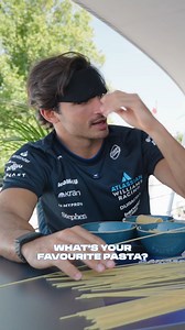 Asking Carbono the important questions 🍝 🤔 Catch the next episode of Grid Games, available now at: https://bit.ly/3JPAXPR | Atlassian Williams F1 Team