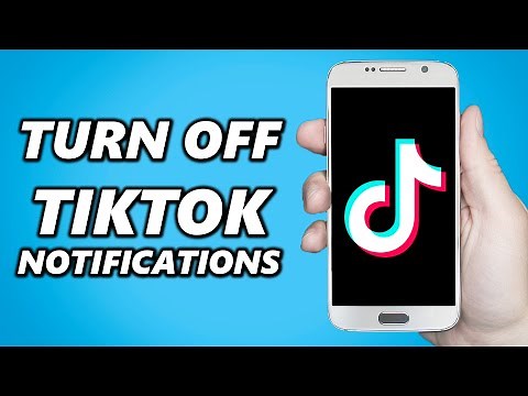 How to Turn Off TikTok Notifications Android & IOS