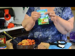 Taco Soup made in the Tupperware Stack Cooker