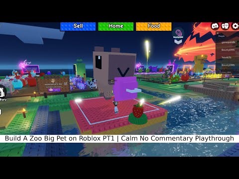 [NEW SERIES] Build A Zoo Big Pet on Roblox PT1 | Calm No Commentary Playthrough