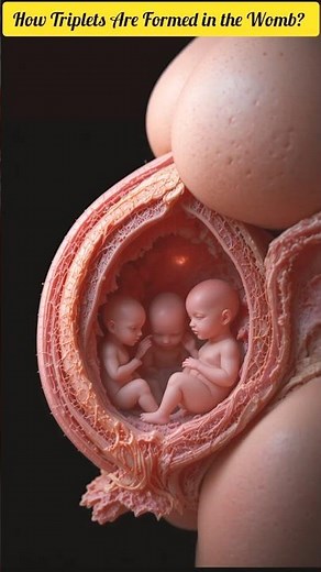 How Triplets Are Formed in the Womb? | Identical & Fraternal Explained