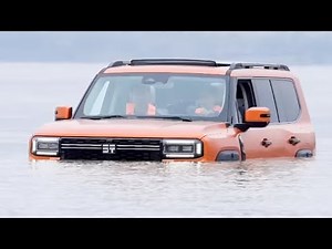 World First: Jetour G700 Drives Across a 1.5 km River!