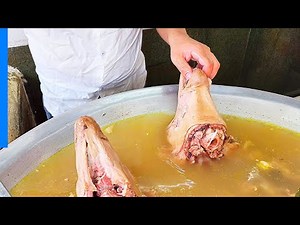 Delicious LAMB HEAD meat Iran street food | Persian food کله پاچه