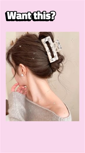 Viral Claw Clip Hairstyle 😍✨ | Easy Claw Clip Tutorial for Perfect Look #trending #viral #haircare