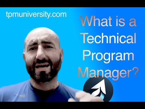 What is a Technical Program Manager?