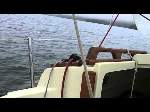 Sailing M15 Kestrel with Potter Yachters